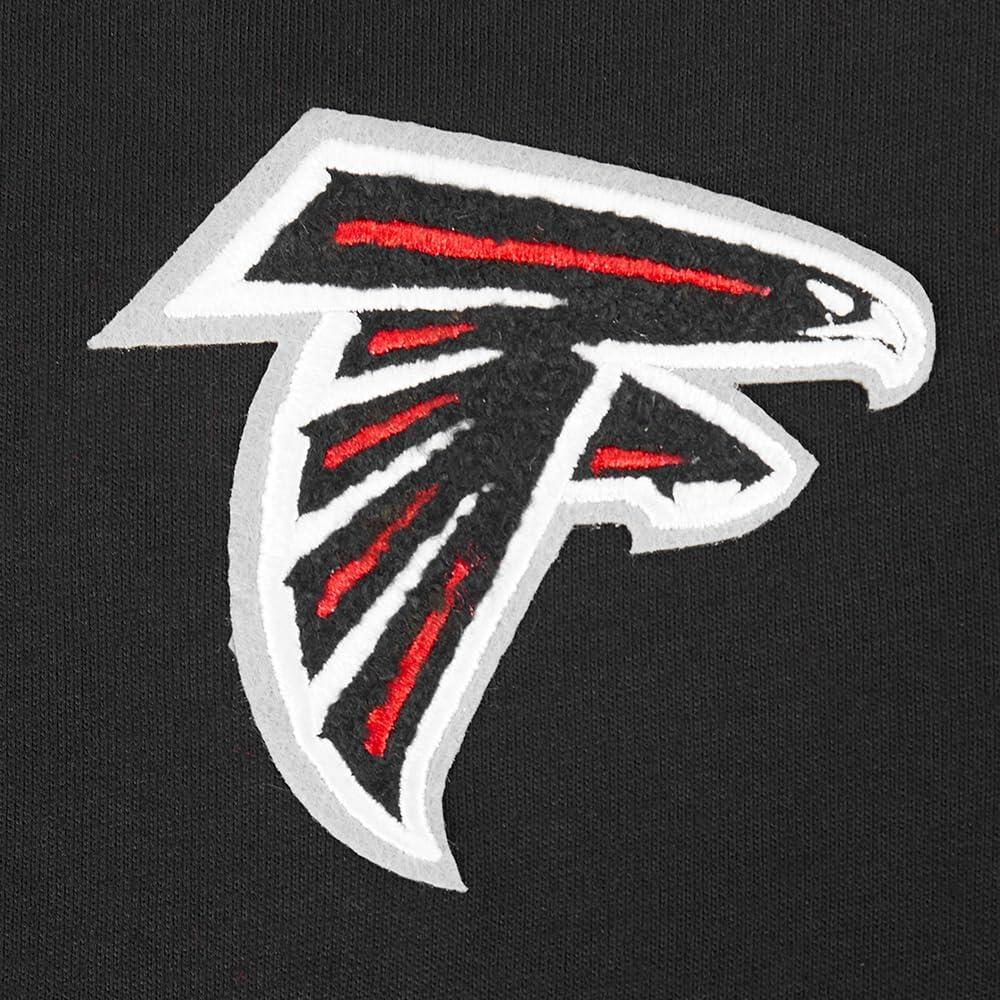imagePro Standard Big Girls NFL Atlanta Falcons Classic Essentials Short Sleeve Boxy Tee Black M