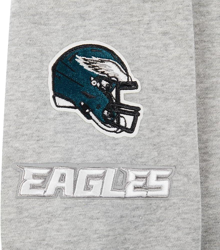 imagePro Standard Big Girls NFL Classic Essentials Full Zip HoodieHeather Grey