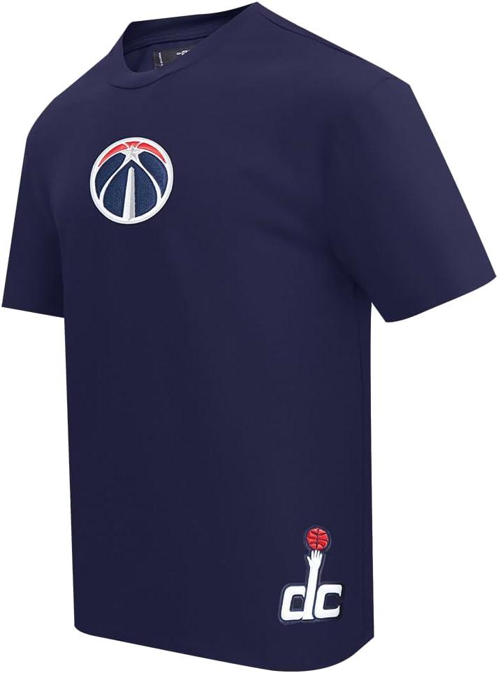 imagePro Standard Mens NBA Mash Up Satin JacketMidnight Navy