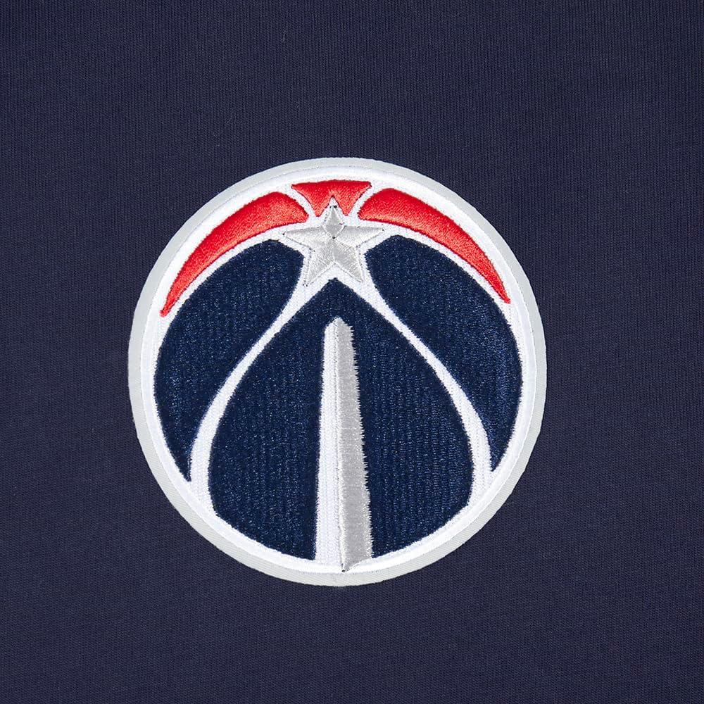 imagePro Standard Mens NBA Mash Up Satin JacketMidnight Navy