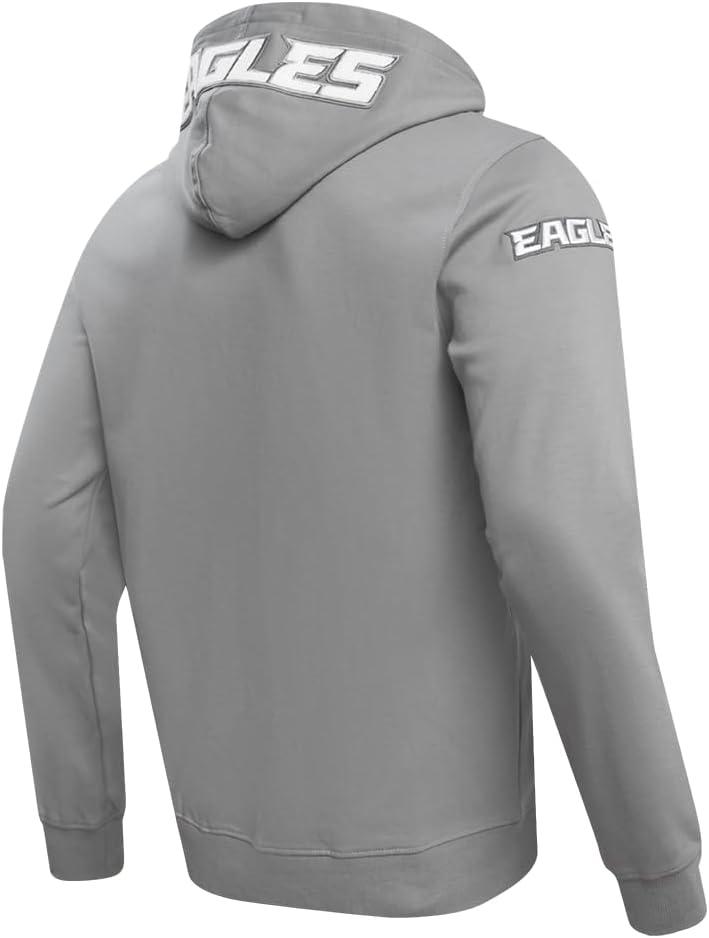 imagePro Standard Mens NFL Classic Chenille Full Zip HoodieGrey