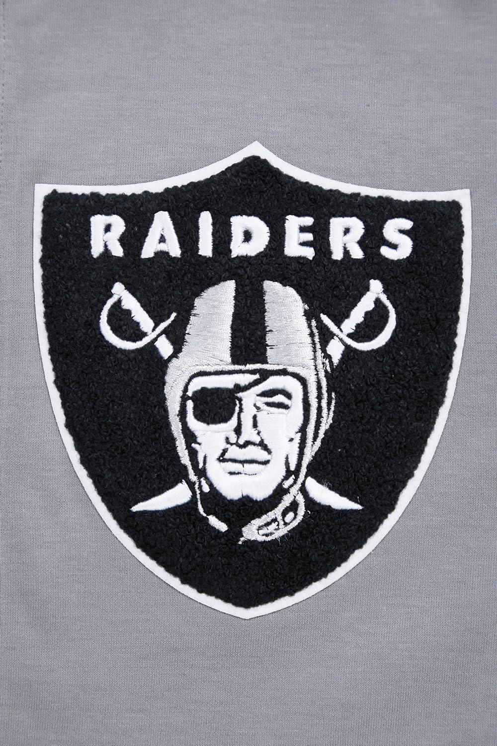 imagePro Standard Mens NFL Classic Chenille Full Zip HoodieGrey