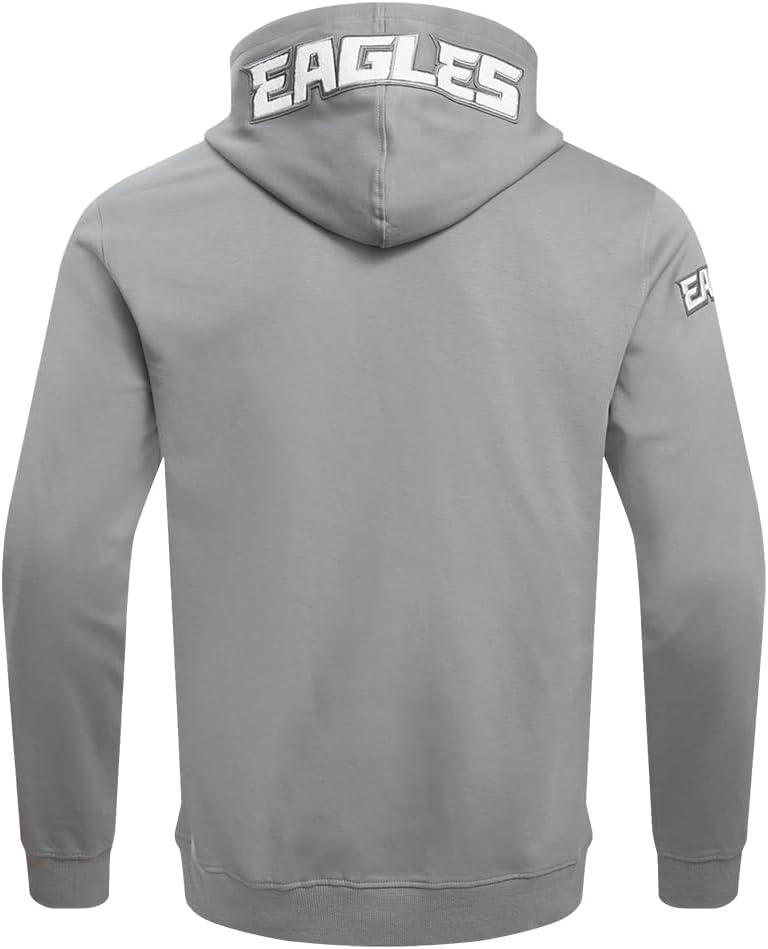 imagePro Standard Mens NFL Classic Chenille Full Zip HoodieGrey