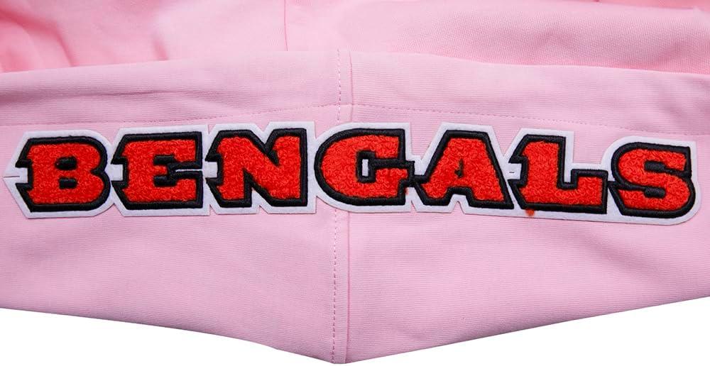 imagePro Standard Mens NFL Classic Chenille Full Zip HoodiePink