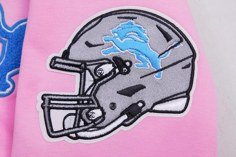 imagePro Standard Mens NFL Classic Chenille Full Zip HoodiePink