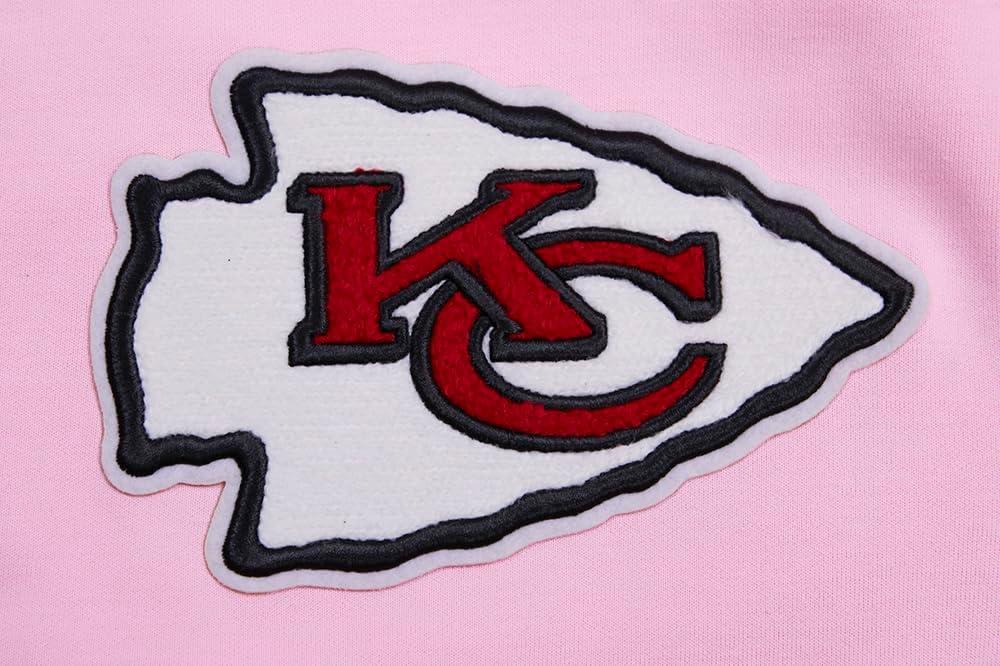imagePro Standard Mens NFL Classic Chenille Full Zip HoodiePink