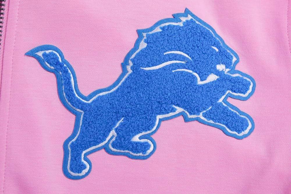 imagePro Standard Mens NFL Classic Chenille Full Zip HoodiePink