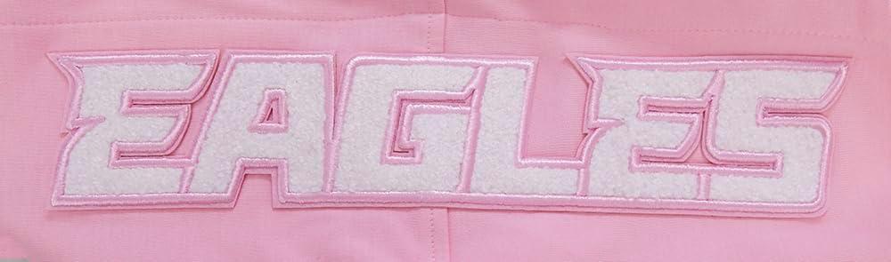 imagePro Standard Mens NFL Classic Chenille Full Zip HoodiePink
