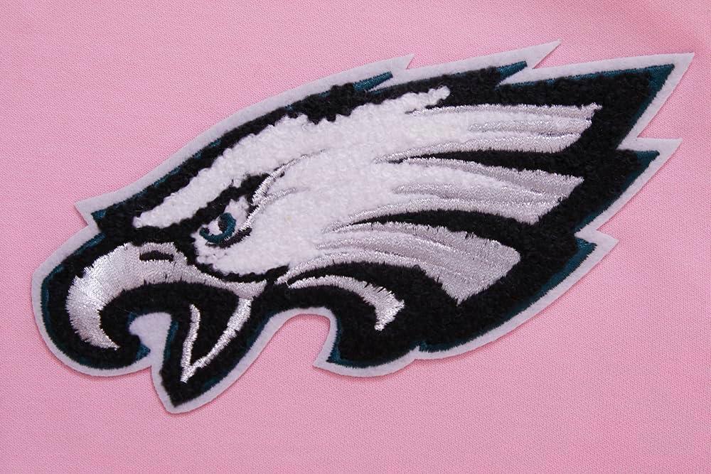 imagePro Standard Mens NFL Classic Chenille Full Zip HoodiePink