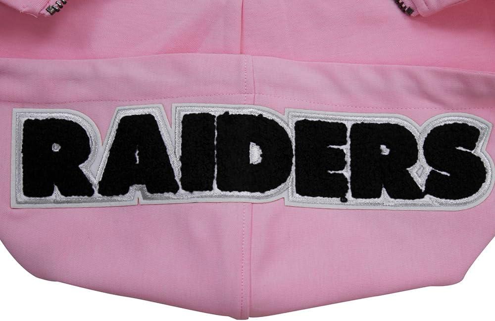 imagePro Standard Mens NFL Classic Chenille Full Zip HoodiePink