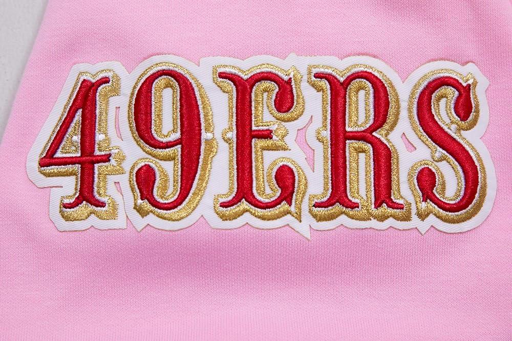 imagePro Standard Mens NFL Classic Chenille Full Zip HoodiePink