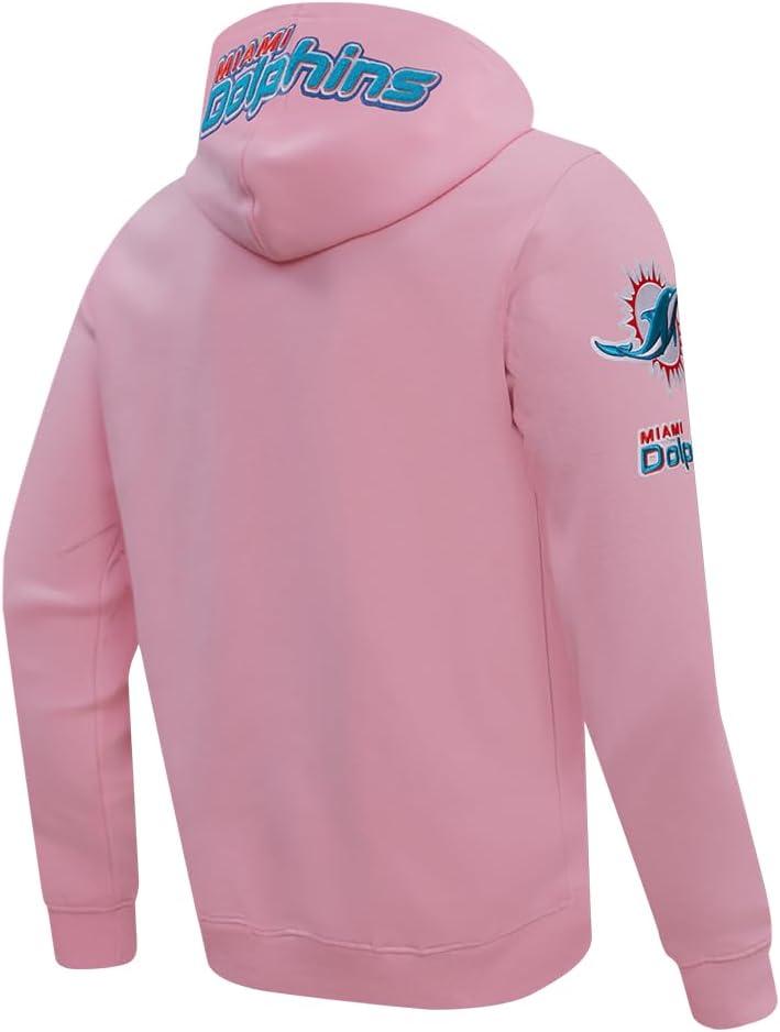 imagePro Standard Mens NFL Classic Chenille Pull Over HoodiePink