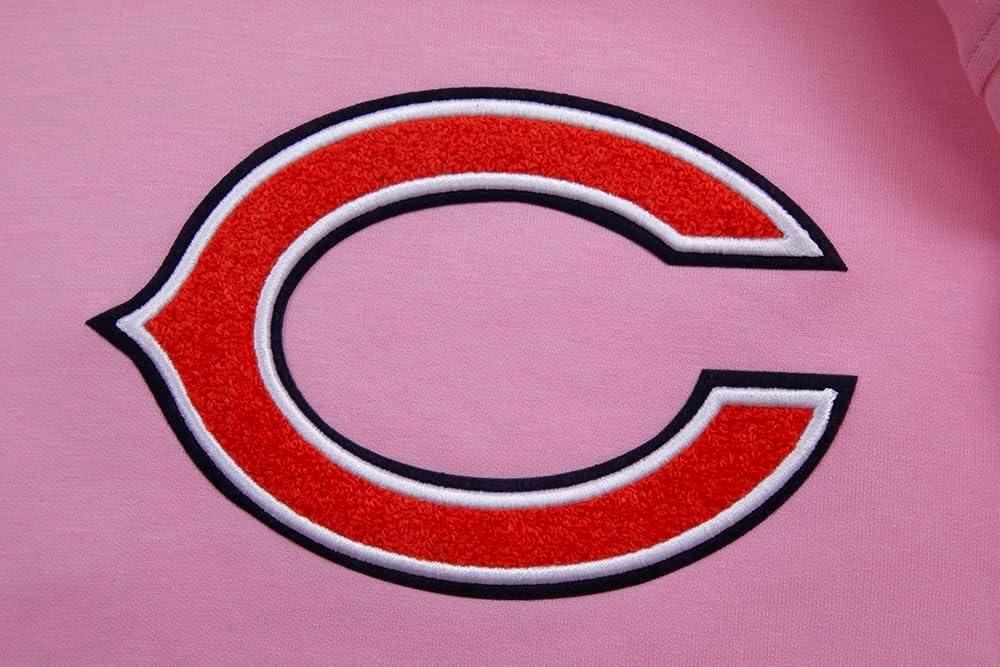 imagePro Standard Mens NFL Classic Chenille Pull Over HoodiePink