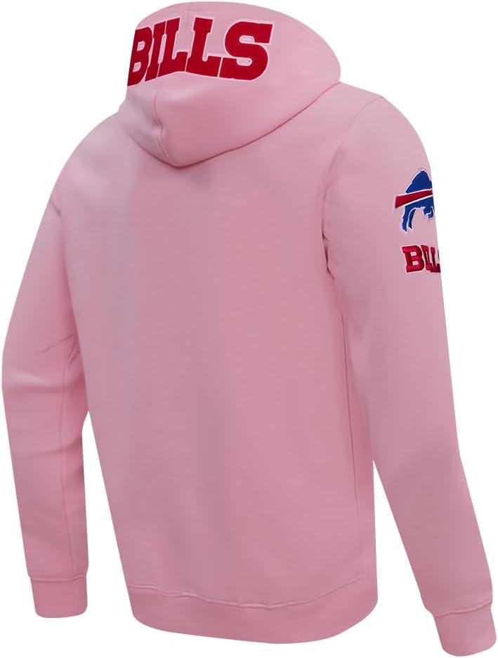 imagePro Standard Mens NFL Classic Chenille Pull Over HoodiePink