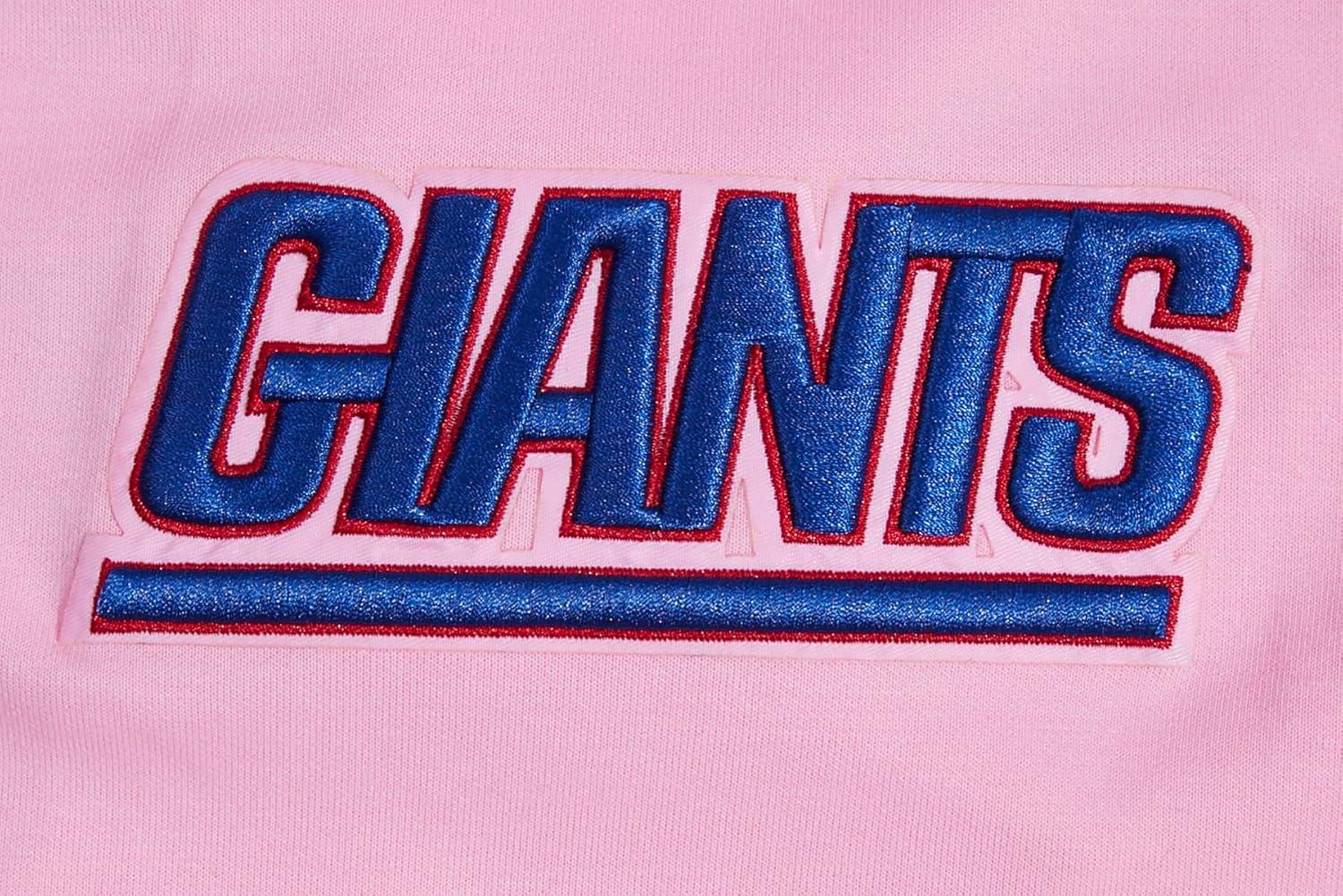 imagePro Standard Mens NFL Classic Chenille Pull Over HoodiePink