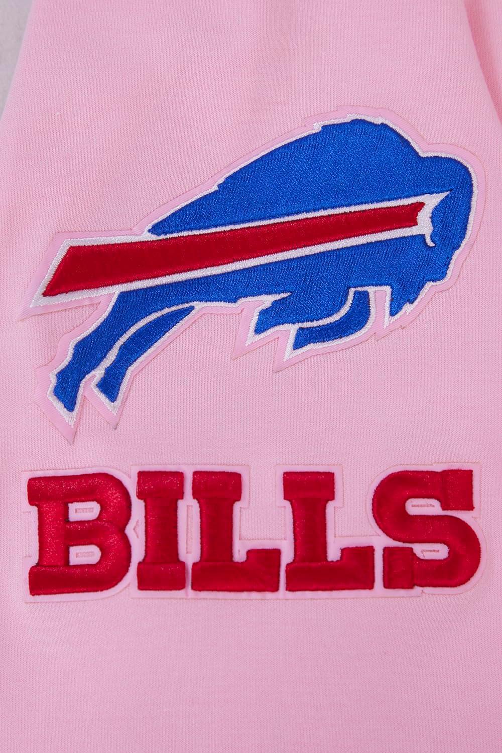 imagePro Standard Mens NFL Classic Chenille Pull Over HoodiePink