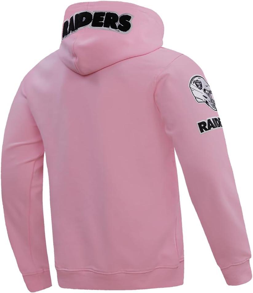 imagePro Standard Mens NFL Classic Chenille Pull Over HoodiePink