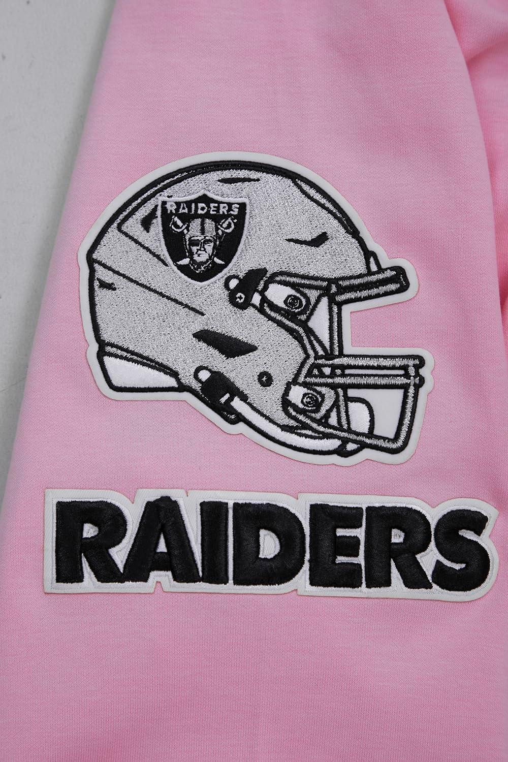 imagePro Standard Mens NFL Classic Chenille Pull Over HoodiePink