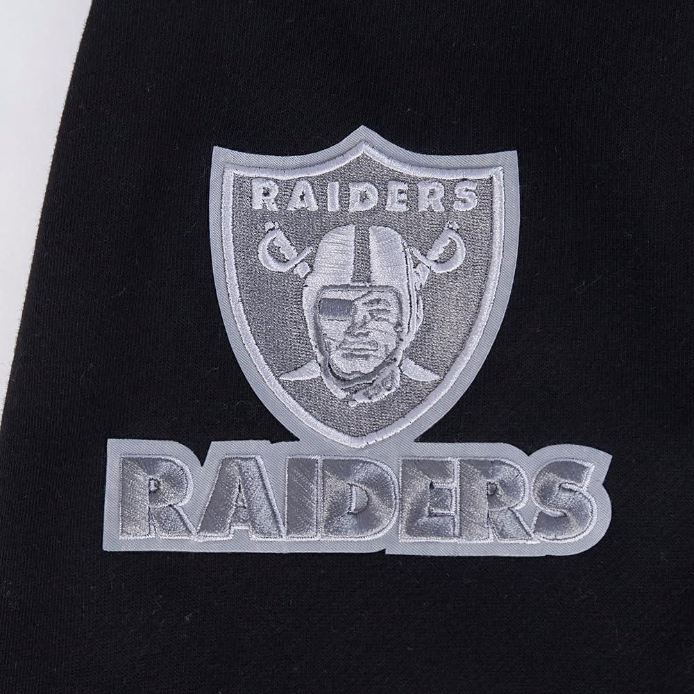 imagePro Standard Mens NFL Reverse French Terry Brushed Back French Terry Pull Over HoodieBlack