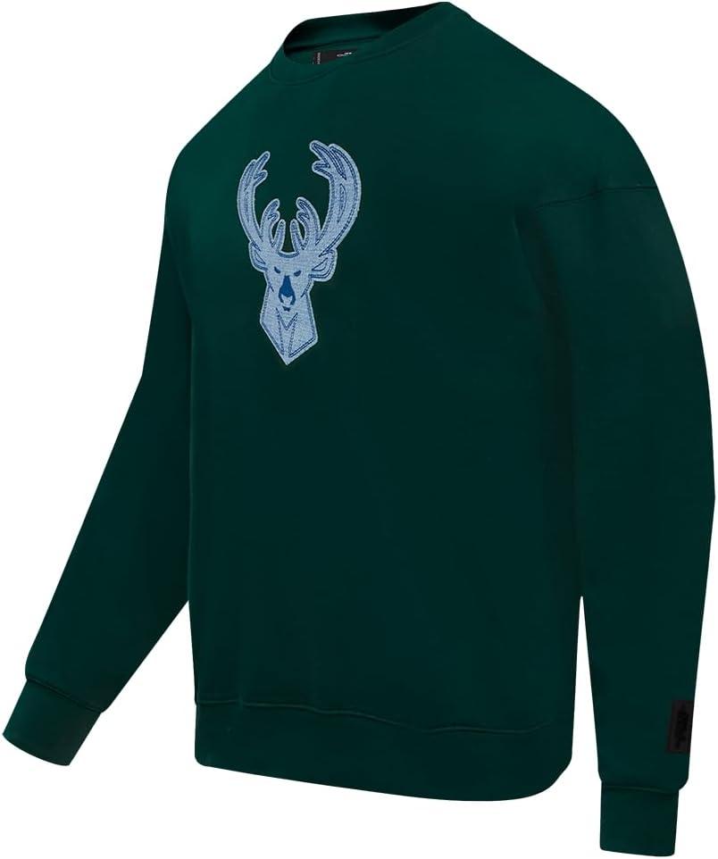 imagePro Standard Mens NHL Paint The City Fleece Pull Over HoodieForest Green