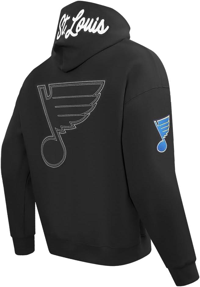imagePro Standard Mens NHL Paint The City Fleece Pull Over HoodieSteel Blue
