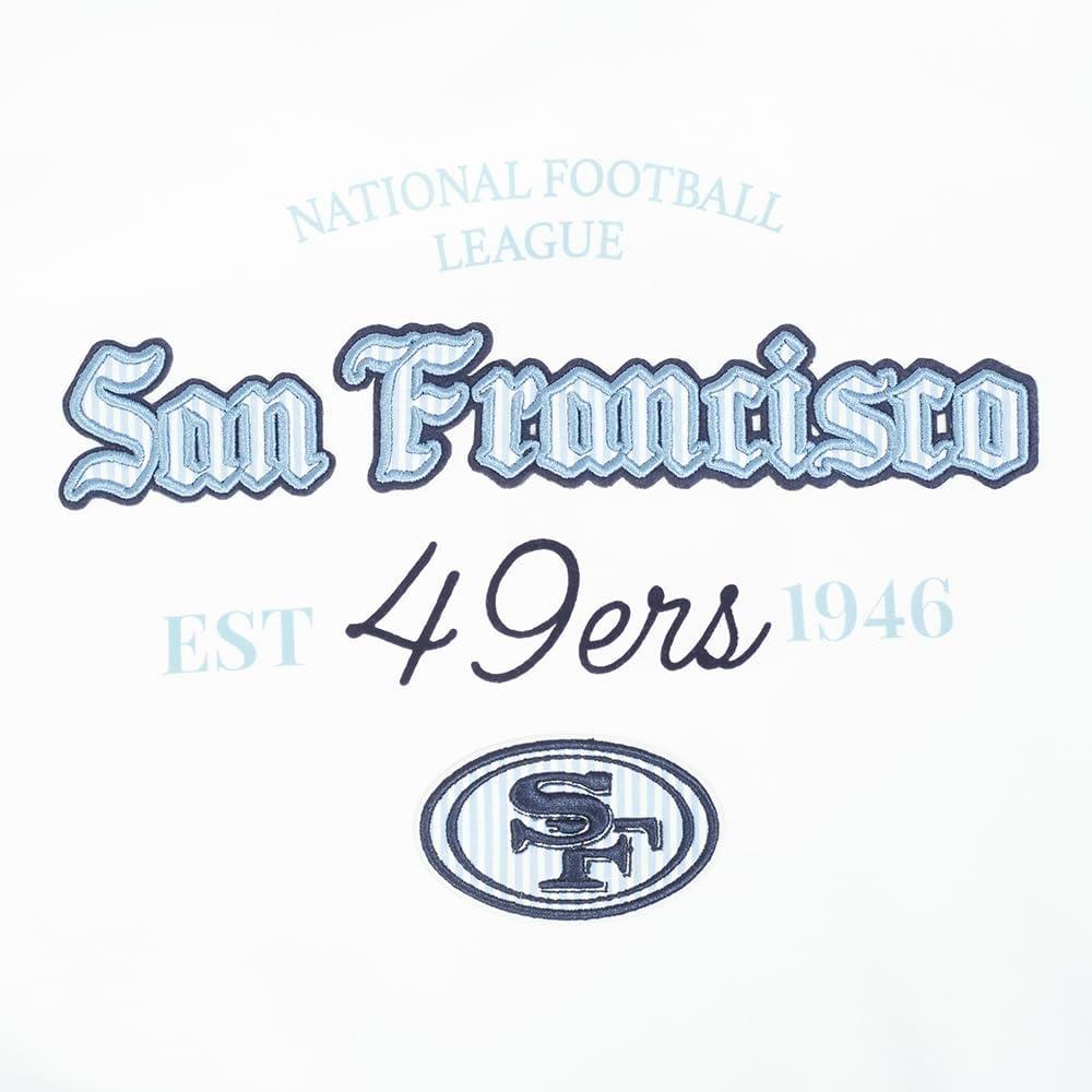 imagePro Standard Womens NFL Country Club Crewneck SweatshirtWhite