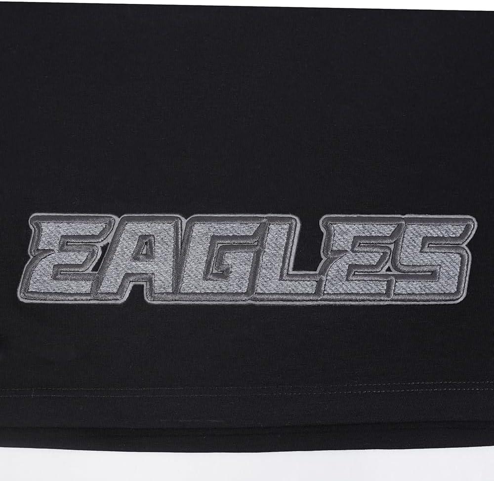 imagePro Standard Womens NFL Reverse French Terry Short Sleeve Boxy TeeBlack
