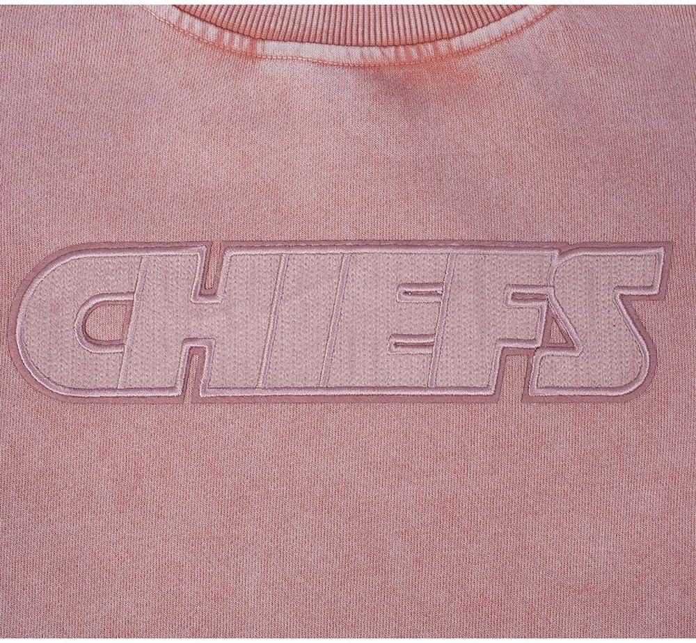 imagePro Standard Womens NFL Washed Classic Crewneck SweatshirtWashed Mauve