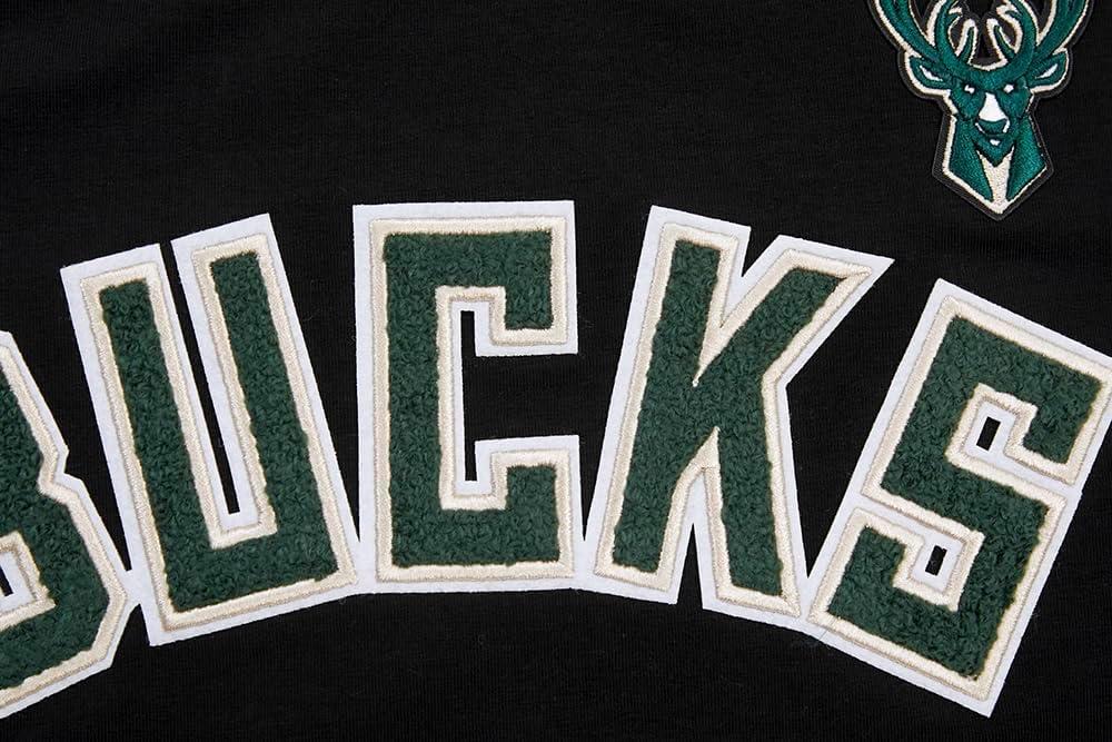 imageWomens NBA Classic Chenille Cotton Short Sleeve Slim Fit TeeBlack