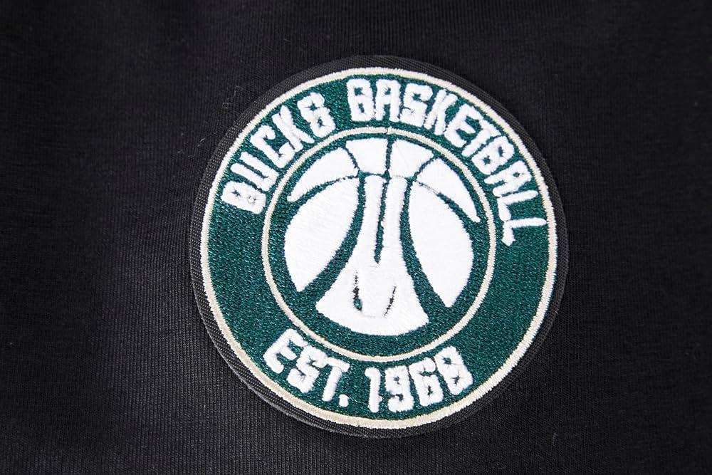 imageWomens NBA Classic Chenille Cotton Short Sleeve Slim Fit TeeBlack