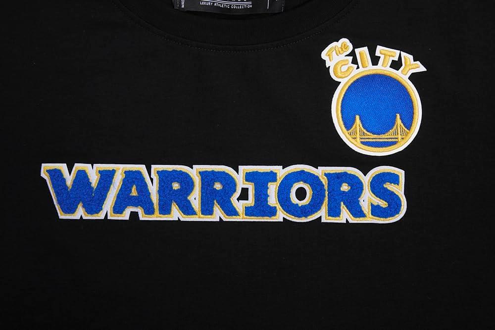 imageWomens NBA Classic Chenille Cotton Short Sleeve Slim Fit TeeBlack