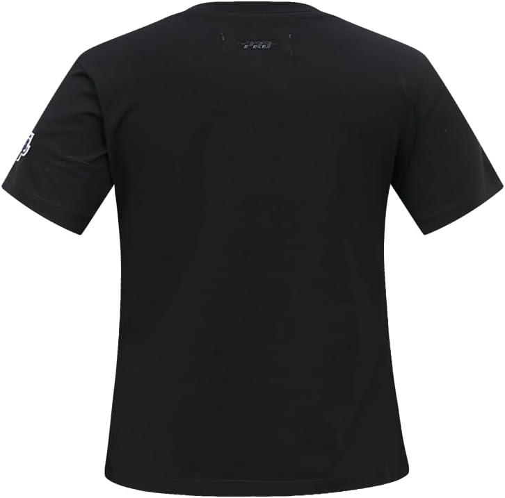 imageWomens NBA Classic Chenille Cotton Short Sleeve Slim Fit TeeBlack