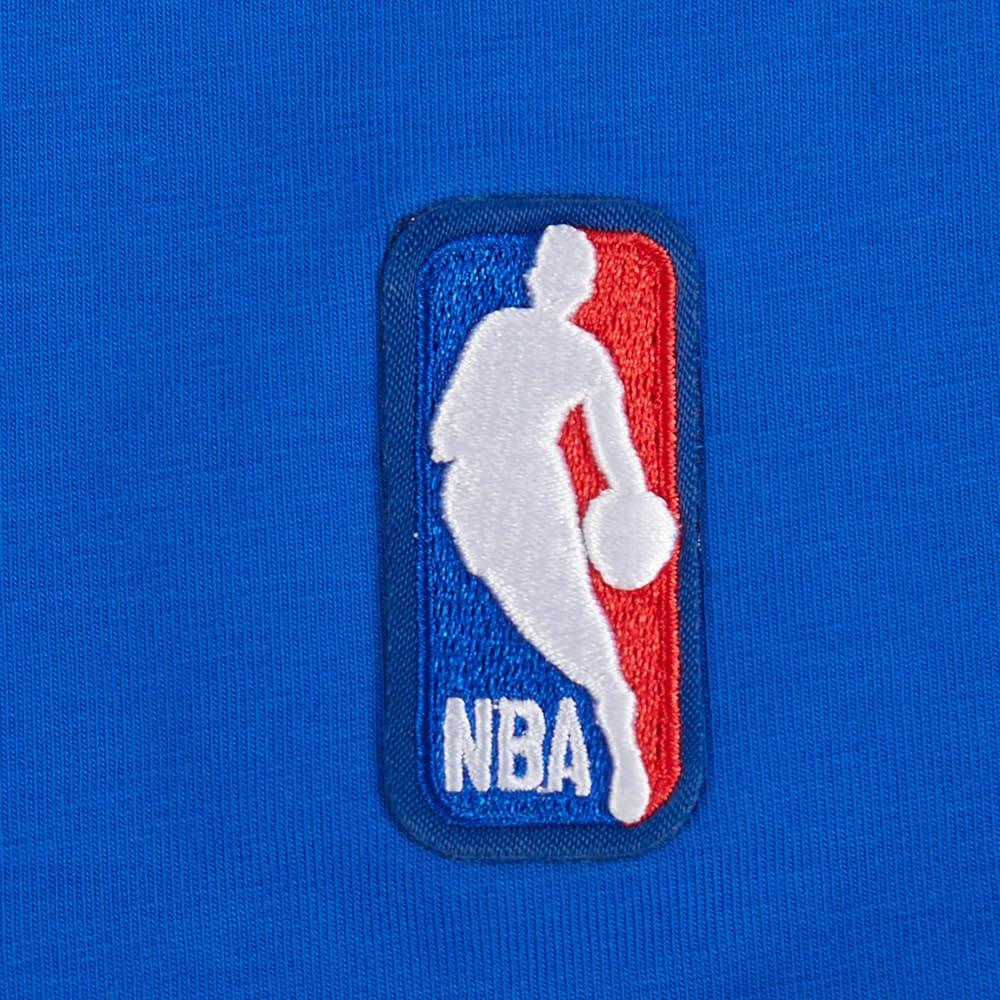 imageWomens NBA Classic Chenille Cotton Short Sleeve Slim Fit TeeRoyal Blue