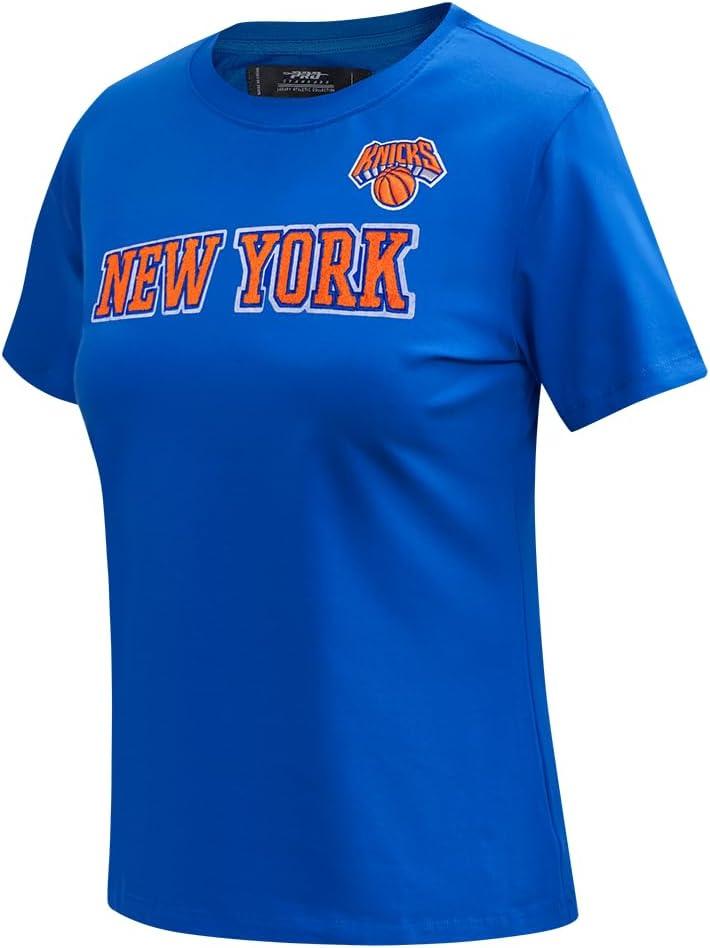 imageWomens NBA Classic Chenille Cotton Short Sleeve Slim Fit TeeRoyal Blue