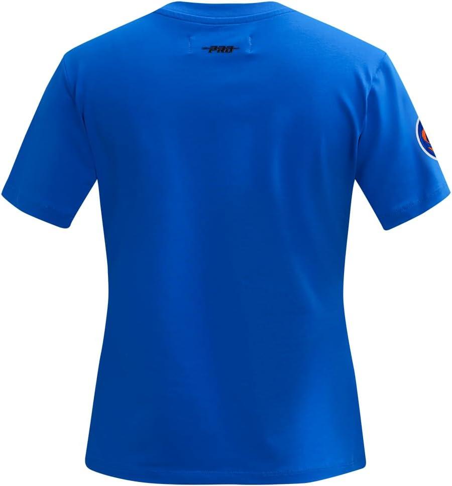 imageWomens NBA Classic Chenille Cotton Short Sleeve Slim Fit TeeRoyal Blue