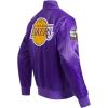 Pro Standard Mens NBA Mash Up Satin Jacket(Purple)