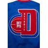 Pro Standard Mens NBA Mash Up Satin Jacket(Royal Blue/Red)