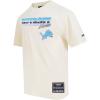 Pro Standard Mens NFL Detroit Lions Chromatic Short Sleeve Tee Eggshell XL