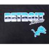 Pro Standard Mens NFL Detroit Lions Chromatic Short Sleeve Tee Washed Black 2XL