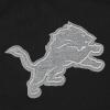 Pro Standard Mens NFL Detroit Lions Reverse French Terry Short Sleeve Tee Black L