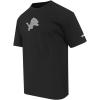 Pro Standard Mens NFL Detroit Lions Reverse French Terry Short Sleeve Tee Black L