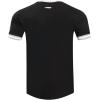 Pro Standard Mens NFL Retro Classics Short Sleeve Tee(Black/Gray)