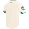 Pro Standard Mens NFL Retro Classics Short Sleeve Tee(Eggshell/ Kelly Green)