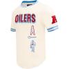 Pro Standard Mens NFL Retro Classics Short Sleeve Tee(Eggshell/ University Blue)