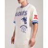 Pro Standard Mens NFL Retro Classics Short Sleeve Tee(Eggshell/Royal Blue)