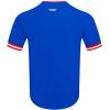 Pro Standard Mens NFL Retro Classics Short Sleeve Tee(Royal Blue/Red)