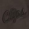 Pro Standard Mens NHL Paint The City Fleece Pull Over Hoodie(Dark Taupe)