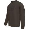 Pro Standard Mens NHL Paint The City Fleece Pull Over Hoodie(Dark Taupe)