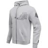 Pro Standard Mens NHL Paint The City Fleece Pull Over Hoodie(Heather Grey)