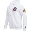 Pro Standard Mens NHL Paint The City Fleece Pull Over Hoodie(White)